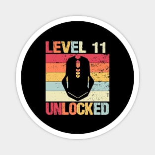 Level 11 Unlocked - 11th Birthday Magnet